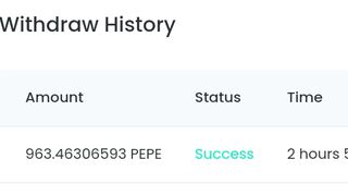 Claim free token, no timer.