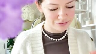 Серьги с мускари своими руками #