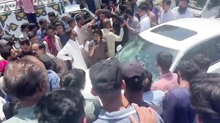 Jammu Kashmir Join Public Action Committee protest