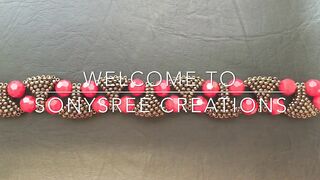 Designer Statement Bracelet ???? Beaded bracelet DIY bracelet.