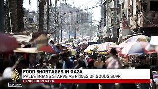 Palestinians face starvation as food prices soar amid Israeli blockade