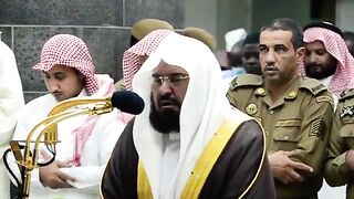 A very beautiful recitation by Sheikh Abdul Rahman Al-Sudais