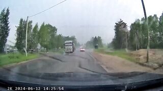 Lightning Strikes Electricity Pole