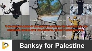 Renowned Artist Banksy for Palestine