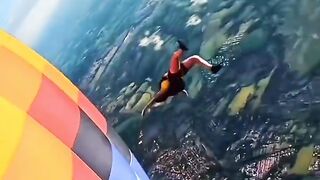 Say view jump in the earth