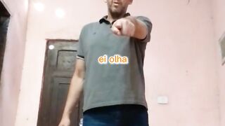 Vou pegar o bujão de gás com a linha