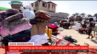 Israel is ramping up its attacks on central and southern Gaza