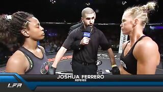 HOLLY HOLM'S BRUTAL KNOCKOUT vs Allanna Jones  LFA MMA Full Fight