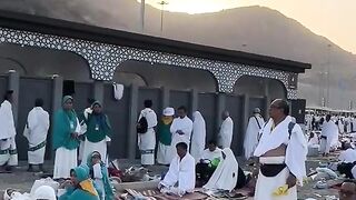morning muzdalifah hajj 2024 #2k24 #hajj2024 #madina #madinah #pakistan #saudiarabia #shortvideo