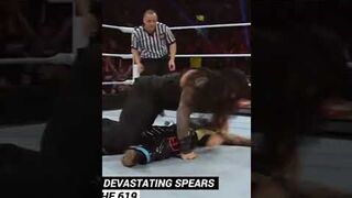 Roman Reigns Dangerous Spear