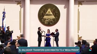 How El Salvador transferred 2,000 inmates to a 'mega prison'