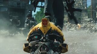 Transformers The Last Knight  First battle