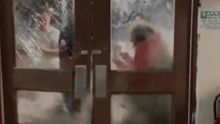 Huge Waves Break Down Doors of Army Base in Marshall Islands