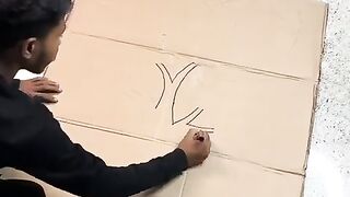 Big_paper_tree_wall_decor_????_#shorts_#youtubeshorts_#viral_#diy_