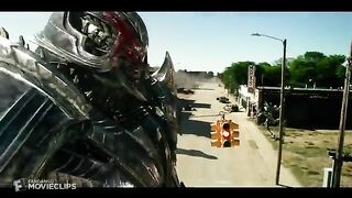 Transformers The Last Knight  The Town Battle