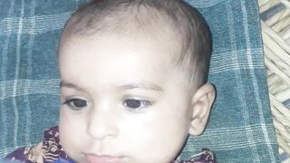 Cute Baby Girl laughing and Playing