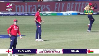 ENGLAND VS OMAN FULL HIGHLIGHTS ICC T20 CRICKET WO