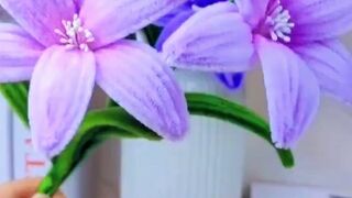 Flower like as a girl, beautiful