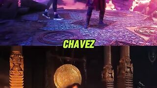 Did you notice that in MULTIVERSE OF MADNESS When America Chavez and Doctor Strange