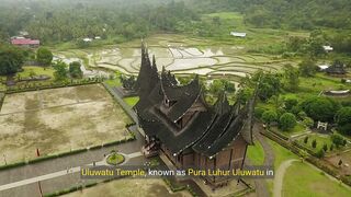 Hindu Temples: Uluwatu Temple and Tanah Lot Temple.