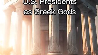 Asking AI to draw U.S. Presdients as Greek Gods #ai #aiart #usa #god #greekgod #midjourrney #fyp