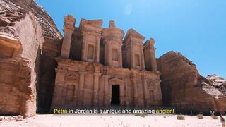 Petra in Jordan is an ancient ancient city