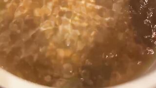 Орзо с креветками