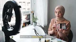 Mastering makeup - the art of contouring and strobe