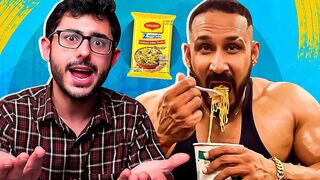 MAGGIE KHAO BODY BANAO || Carryminati Roast Vedio