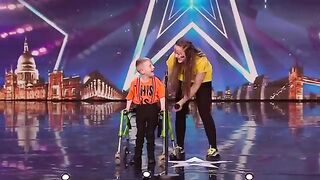 1st GOLDEN BUZZER on Britain's Got Talent 2020  Kids Got Talent