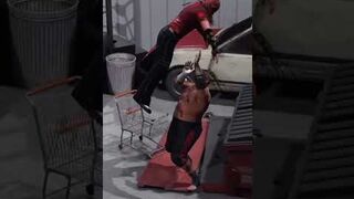 Crazy match between Jeff hardy vs umaga