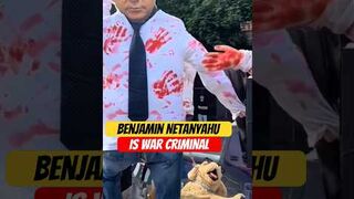 Benjamin Netanyahu prime Minister of Israel ???????? is war criminal