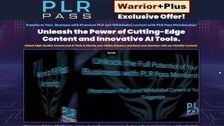 PLR Pass Membership Review - Unlock Premium Content & AI Tools