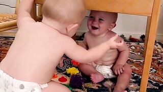 Child is funny laugh