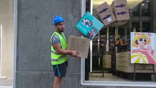 FALLING BOXES PRANK GONE WRONG!!!! (MUST SEE) ????