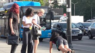 Crazy guy on street prank - Best of Just For Laughs