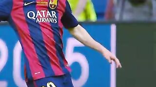 Messi's Amazing Vision Against Juve At The Final Of CL