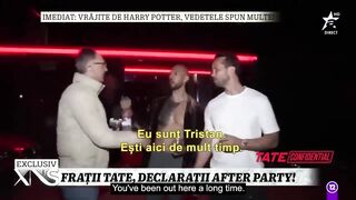 Andrew Tate trolls Interviewer After Getting Released From Jail????