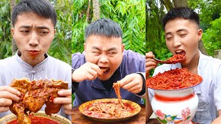 Eating Chili and Funny Pranks Compilation || Funny Mukbang ||