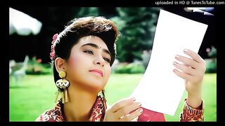 Pyar Ke Kagaz Pe ((Love)) ❤️ Jigar | Ajay Devgan & Karishma Kapoor | Abhijeet B, Sadhana Sargam