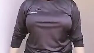 Beautiful girl dances