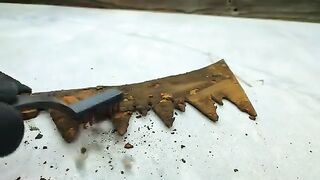 Ultra rare ! Restoration of the most different and very violent knife that will shock you