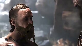 معركة كريتوس في God of war 4 الجزء الاول