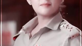 Beautiful girl in police uniform song