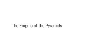 Ancient egypt chronicles