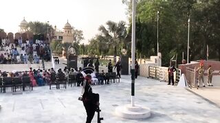 Zero Line border crossing Pakistan vs India