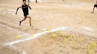 Long jump with gay