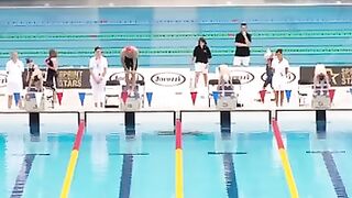 A 9 year old races Olympian Jacob Whittle at Sprint with the Stars__(360P).