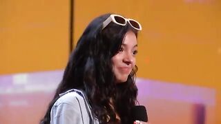 Summer Rios WOWS Simon Cowell with Something in the Orange  Auditions  AGT 2023