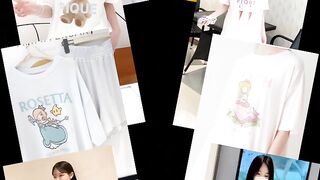 Women's Fluffy Pajamas Set Ladies Sleepwear Nightgowns & Pants Modal Short Set Room Wear Summer